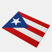 Vlag van Puerto Rico Deurmat (Schuin)