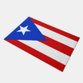 Vlag van Puerto Rico Deurmat (Schuin)