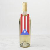 vlag van Puerto Rico Flessenhanger (Op fles)