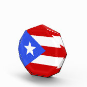 vlag van Puerto Rico Fotoblokken (Rechts)