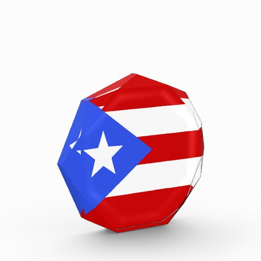 vlag van Puerto Rico Fotoblokken (Links)