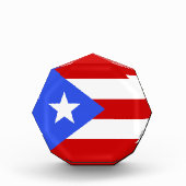 vlag van Puerto Rico Fotoblokken (Voorkant)