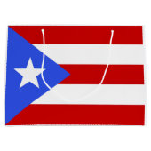 vlag van Puerto Rico Groot Cadeauzakje (Voorkant)