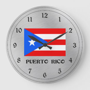 Vlag van Puerto Rico Grote Klok