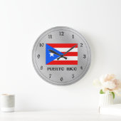 Vlag van Puerto Rico Grote Klok (Huis)