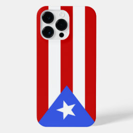 vlag van Puerto Rico iPhone 14 Pro Max Hoesje