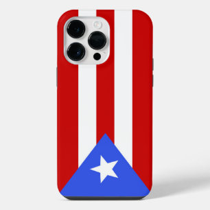 Vlag van Puerto Rico iPhone 14 Pro Max Hoesje