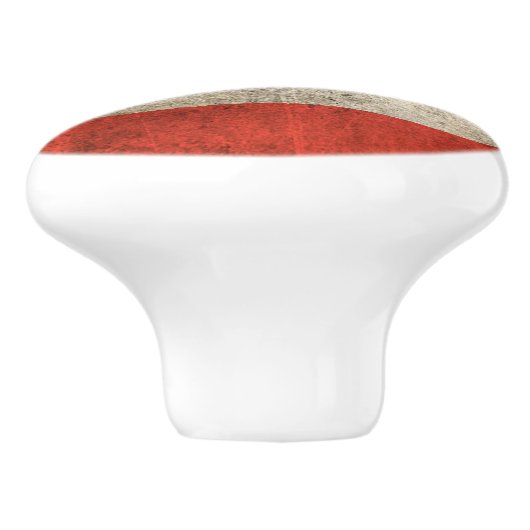  vlag van Puerto Rico Keramische Knop (Zijkant)