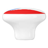 Vlag van Puerto Rico Knob Keramische Knop (Zijkant)