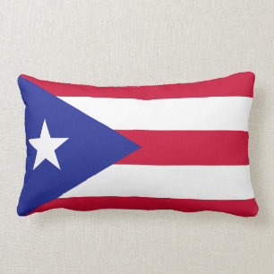 Vlag van Puerto Rico Kussen