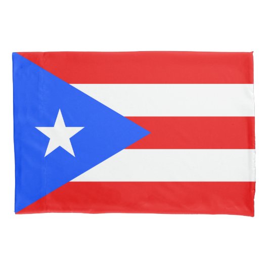Vlag van Puerto Rico Kussensloop (Voorkant)