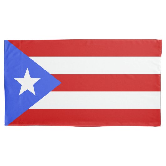 vlag van Puerto Rico Kussensloop (Voorkant)
