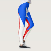 Vlag van Puerto Rico Leggings (Rechts)