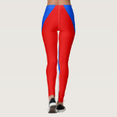 Vlag van Puerto Rico Leggings (Achterkant)