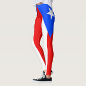 Vlag van Puerto Rico Leggings (Links)