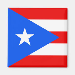 Vlag van Puerto Rico magneet