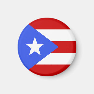 vlag van Puerto Rico Magneet