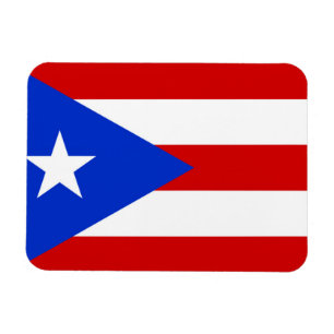 Vlag van Puerto Rico Magneet