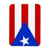 Vlag van Puerto Rico Magneet (Verticaal)