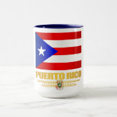 Vlag van Puerto Rico Mok (Midden)