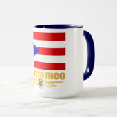 Vlag van Puerto Rico Mok (Voorkant rechts)