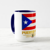 Vlag van Puerto Rico Mok (Voorkant links)