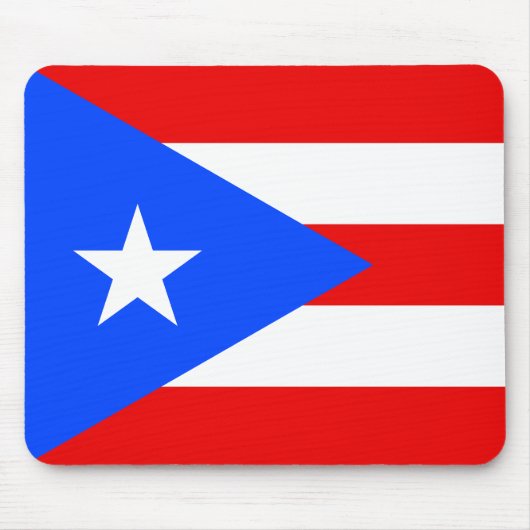Vlag van Puerto Rico Muismat (Voorkant)