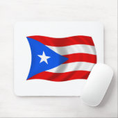 Vlag van Puerto Rico Muismat (Met muis)