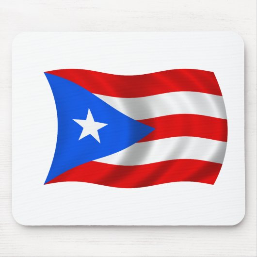Vlag van Puerto Rico Muismat (Voorkant)