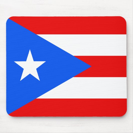 Vlag van Puerto Rico Muismat (Voorkant)
