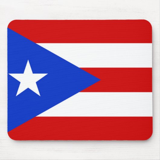 Vlag van Puerto Rico Muismat (Voorkant)