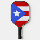 vlag van Puerto Rico Pickleball Paddle (Achterkant)