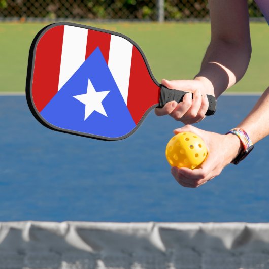 vlag van Puerto Rico Pickleball Paddle (Insitu)