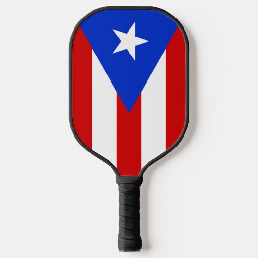 Vlag van Puerto Rico Pickleball Paddle (Voorkant)