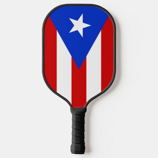 Vlag van Puerto Rico Pickleball Paddle (Achterkant)