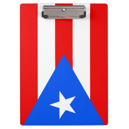 Vlag van Puerto Rico (Puerto Rico) Klembord