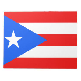 Vlag van Puerto Rico (Puerto Rico) Notitieblok