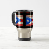 Vlag van Puerto Rico Reisbeker (Voorkant links)