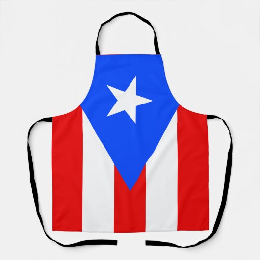 Vlag van Puerto Rico Schort (Voorkant)