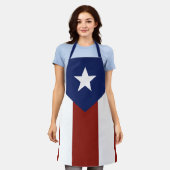 Vlag van Puerto Rico Schort (Gedragen)