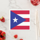 Vlag van Puerto Rico Servetten (Insitu)