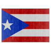 Vlag van Puerto Rico Snijplank (Voorkant)