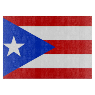 Vlag van Puerto Rico Snijplank