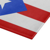 Vlag van Puerto Rico Snijplank (Hoek)