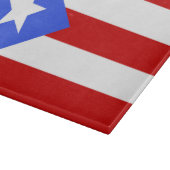 vlag van Puerto Rico Snijplank (Hoek)