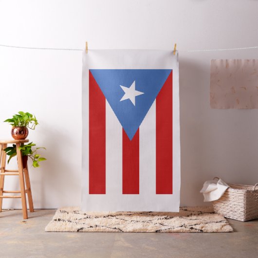 Vlag van Puerto Rico Stof (Voorbeeld)