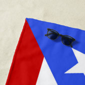 Vlag van Puerto Rico Strandlaken (In situ)