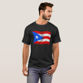 Vlag van Puerto Rico T-shirt (Voorkant volledig)