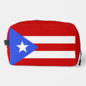 vlag van Puerto Rico Toilettasje (Voorkant)