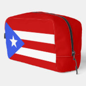 vlag van Puerto Rico Toilettasje (Rechterhoek)